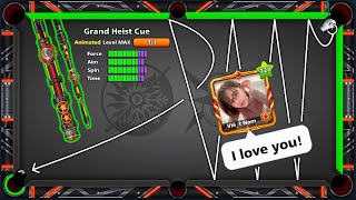 I met this Pro Girl in Grand Heist Table - Crazy Trickshots - 8 Ball Pool - GamingWithK