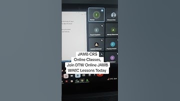 JAMB CRS Online Classes, Join DTW Online JAMB WAEC Lessons Today#dtwtutorials #jamb #jamb2025