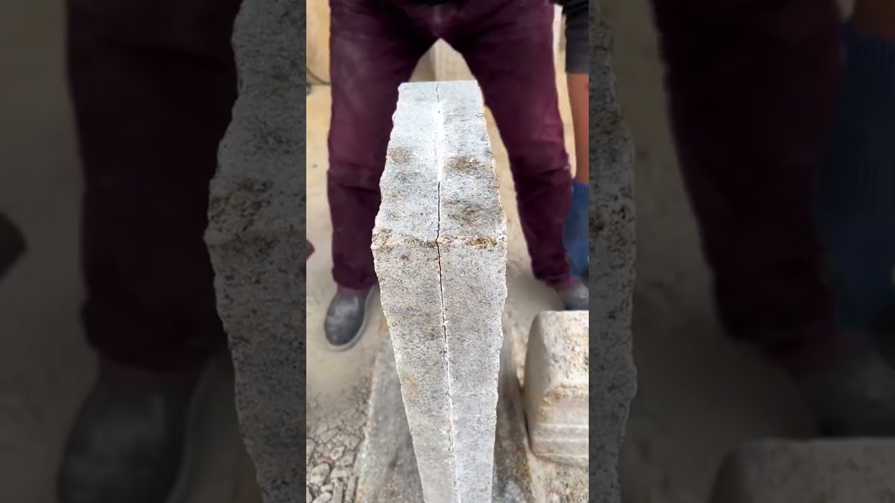 Stone processing technology that machines can't replace
