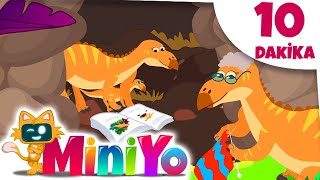 Dinoların Köyü + Miniyo Dinozor Şarkıları | 10 Dakika