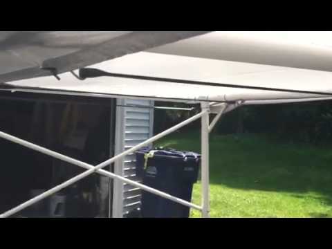 DIY PVC Bimini - YouTube