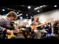 Dean Brown & Hadrian Feraud @NAMM 2014 Markbass booth 2