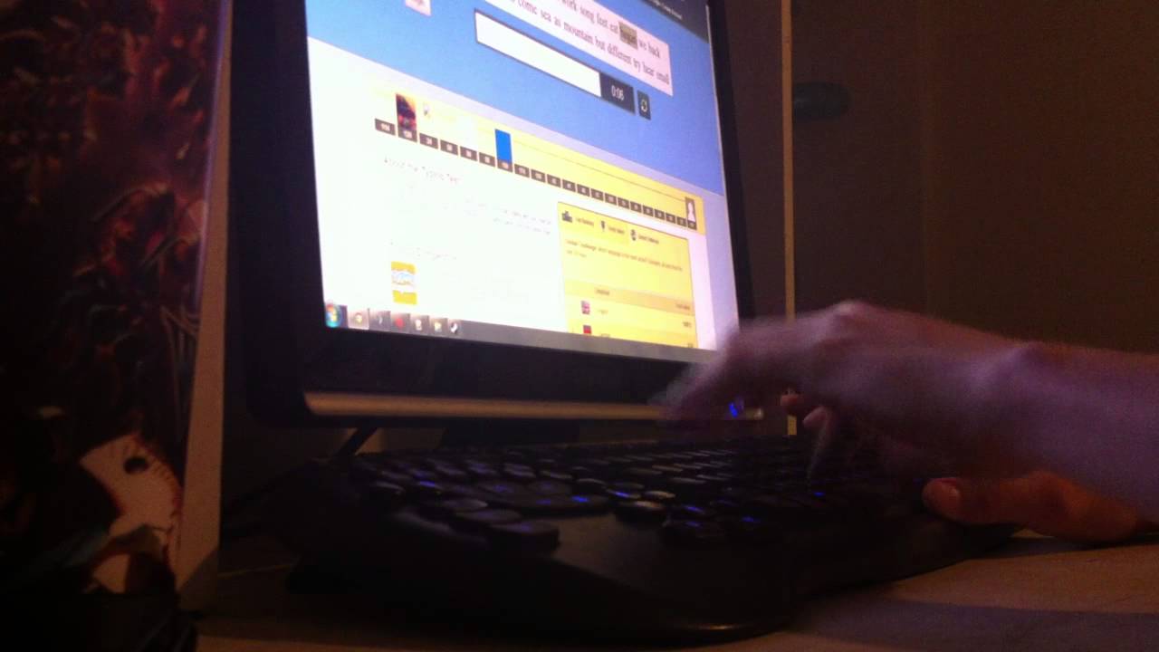 My Typing Speed 10 Fast Fingers 104 WPM YouTube