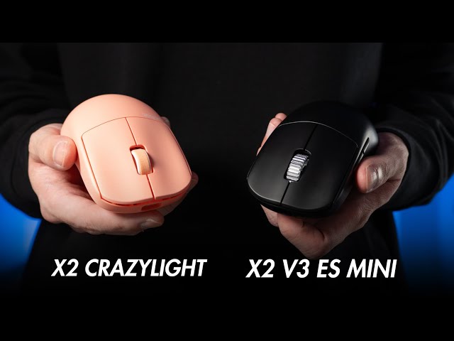 Pulsar X2 CRAZYLIGHT vs. X2 V3 eS Mini – Which One Should You Get