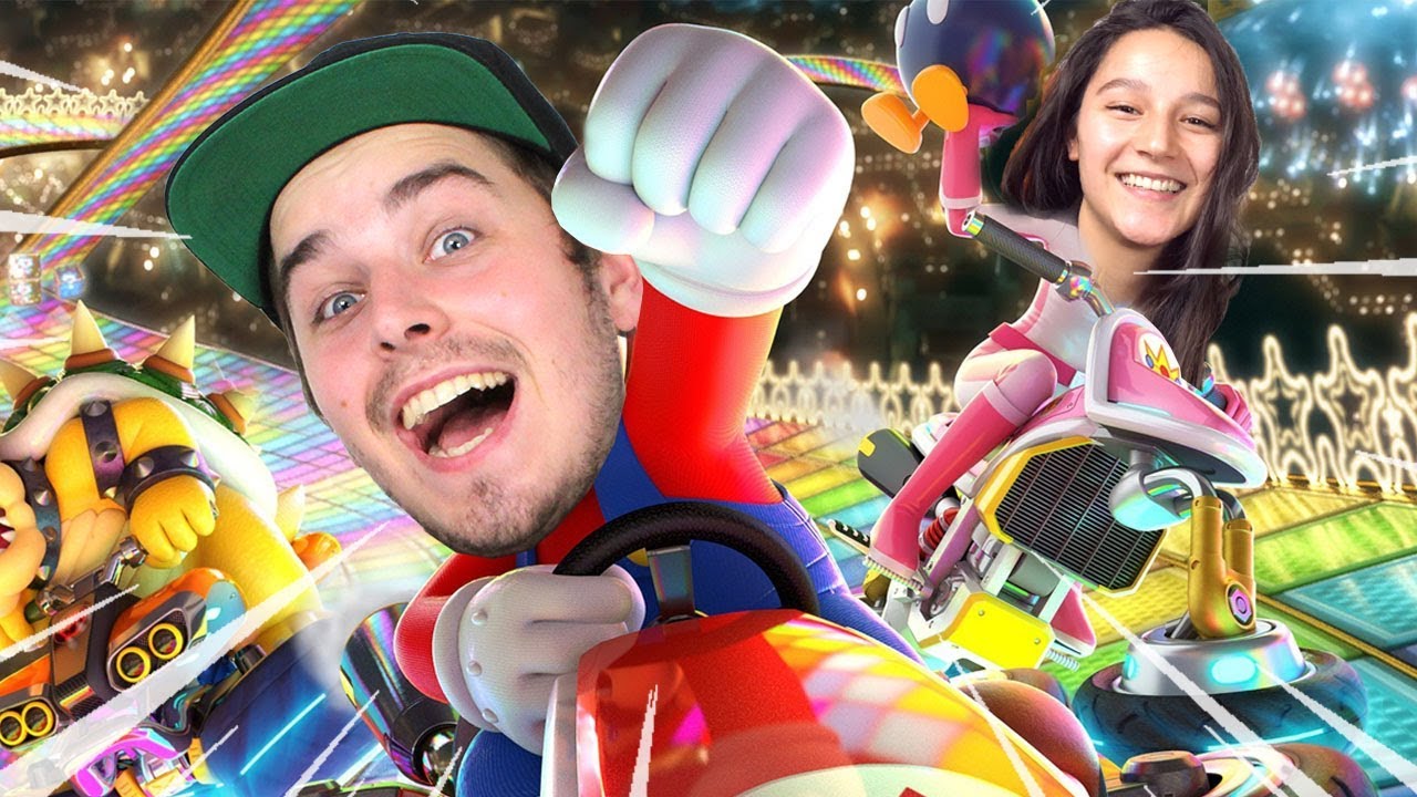 IK BEN ECHT GEMEEN TEGEN EVA!! - Mario Kart 8 Deluxe