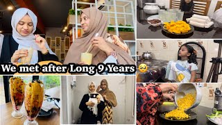 9 വർഷത്തിന് ശേഷം ? We met after long 9 Years️Meetup Vlog | ഇന്നുന്റെ First നോമ്പ് തുറ | Ifthar vlog