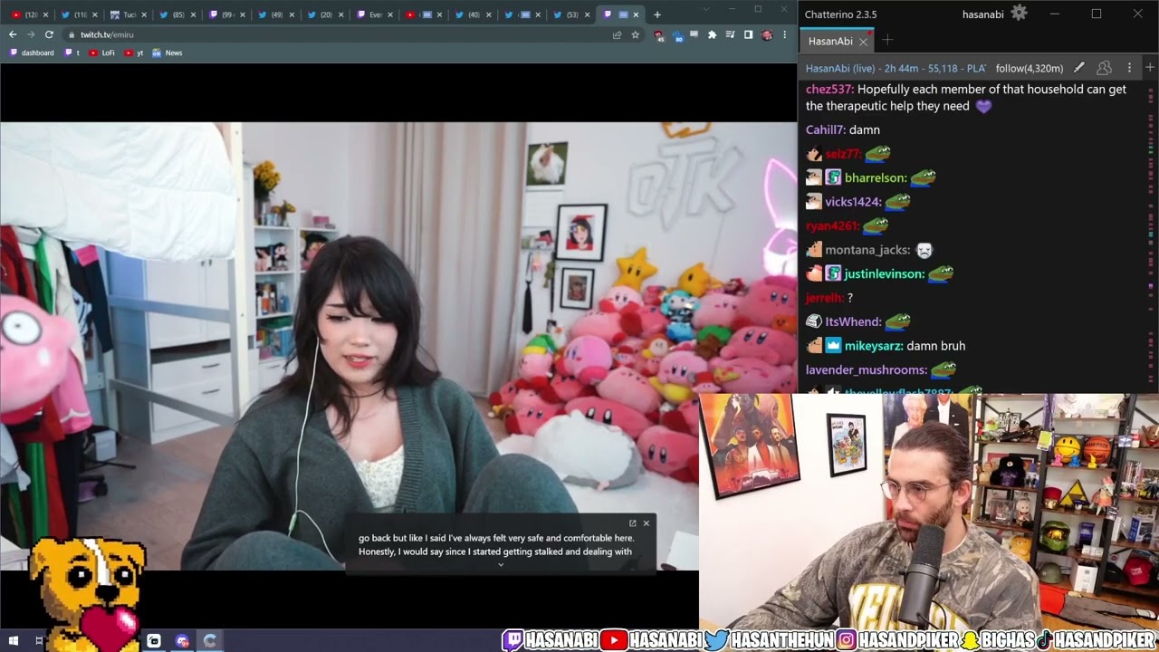 Emiru is not leaving Mizkif's house or OTK as of now