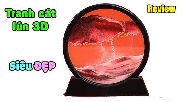 Trên tay tranh cát nghệ thuật lún 3D CỰC ĐẸP