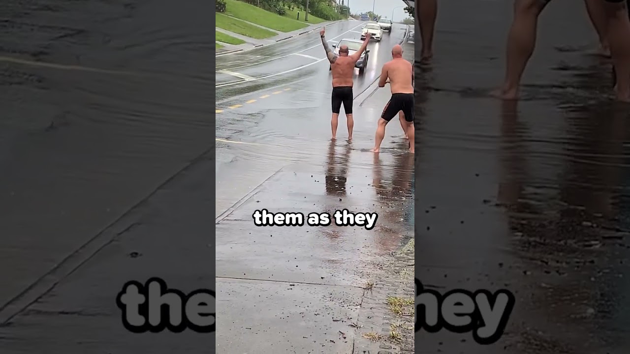 They Wanted To Get Splashed 😂