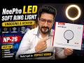 Best Budget LED Light for YouTube Videos 2026? 😱 | Nepho LED Light Unboxing & Review
