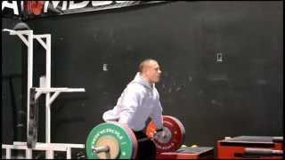 Kaleb Whitby hits a snatch PR from the high blocks.