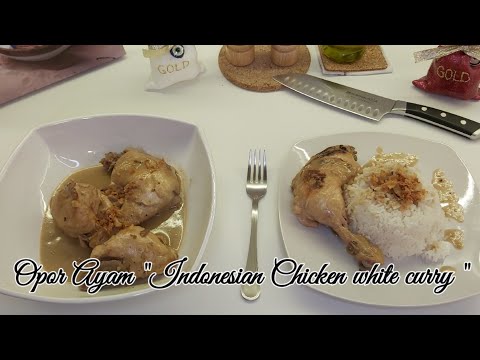 Opor Indonesian Dish