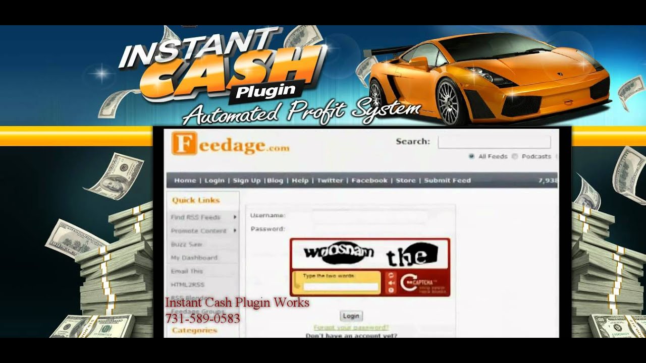 Instant Cash Plugin- Automated Profit System