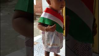 #🇨🇮🇨🇮🇨🇮bande mataram #cute flag# anam afroz🥰✌️