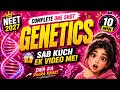 🧬 Complete Genetics Unit in One Shot 🔥 | Class 12 Biology NCERT | CBSE NEET