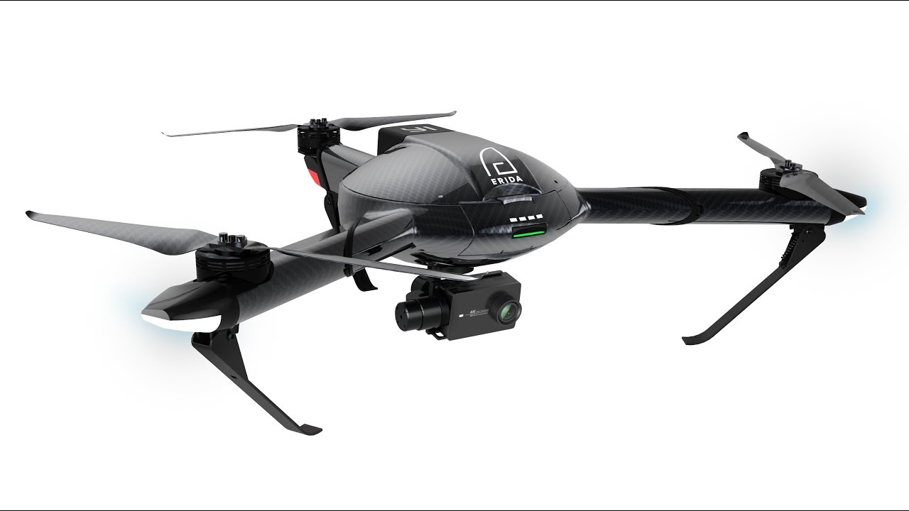 Yi Technology Erida drone is a tricopter with 4K 60fps video capability will launched at CES 2017