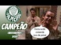 Palmeiras campeão da Liberta 2020 comendo isca de peixe | Palmeiras 1x0 Santos