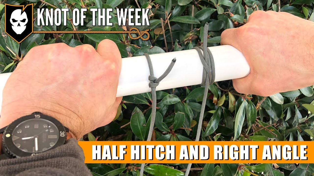 How to Tie the Half Hitch and Right Angle for a DIY Knot Board Display