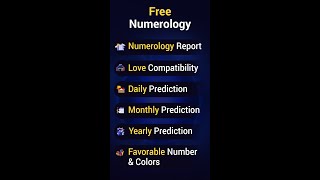 Free Numerology App | Discover & Empower Yourself | Horoscope | Forecast | Daily | Monthly | Yearly screenshot 5