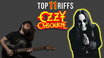 Top 11 Ozzy Osbourne Riffs That Defined Rock History