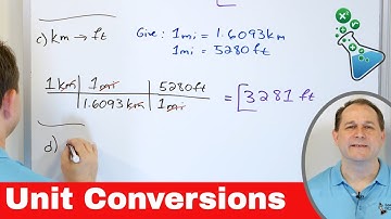 Unit Conversions & Dimensional Analysis - Examples & Practice