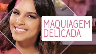 Maquiagem para o Dia I Se Arrume Comigo, Mariana Rios.