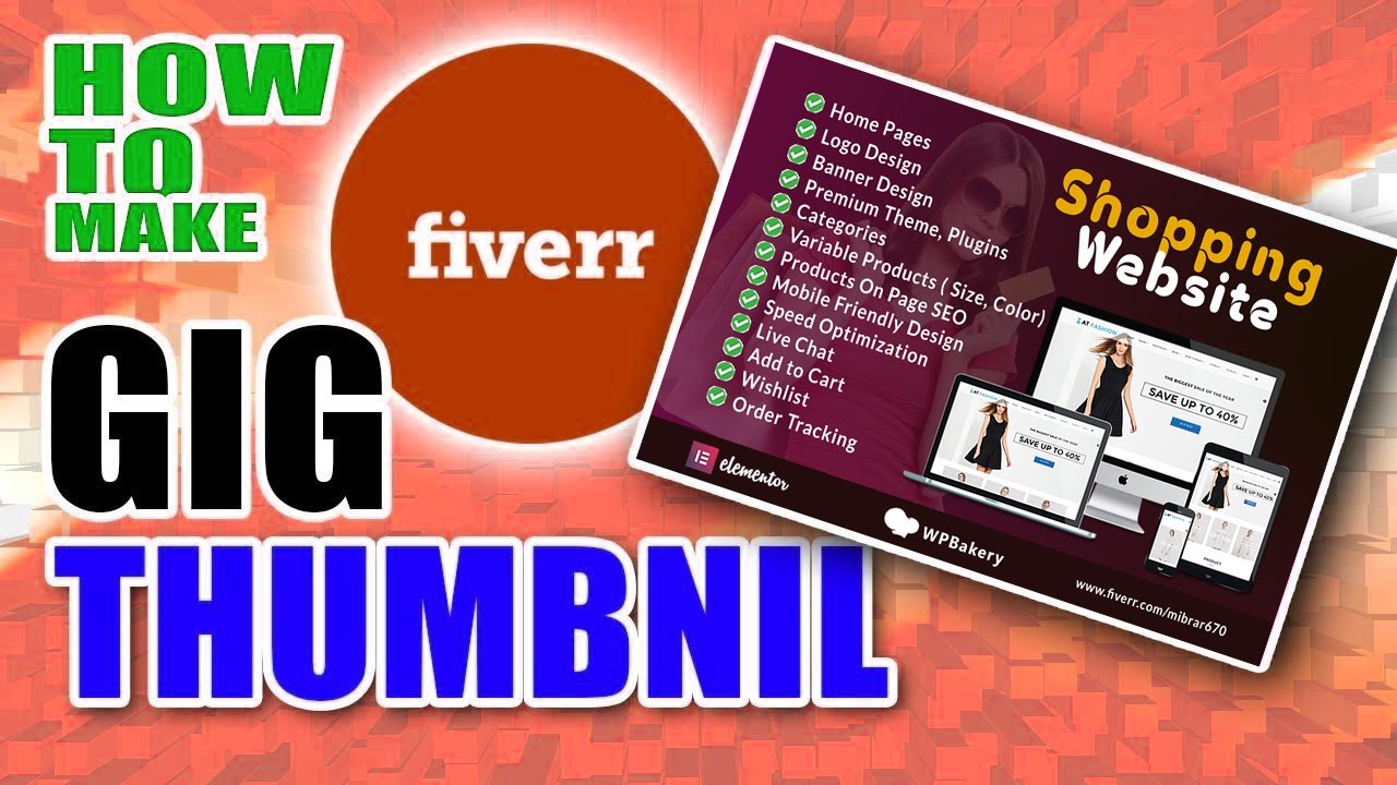 How To Create Image For Fiverr Gig On YouTube