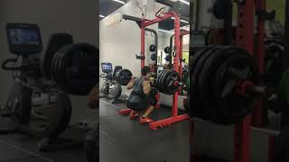 160kg x 3 Squat High Bar