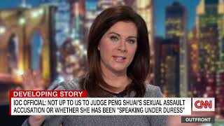 CNN OutFront Erin Burnett interview with Leta Hong Fincher on Peng Shuai