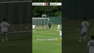 The announcer crashed out 😳 #stanford #accsoccer #collegesoccer
