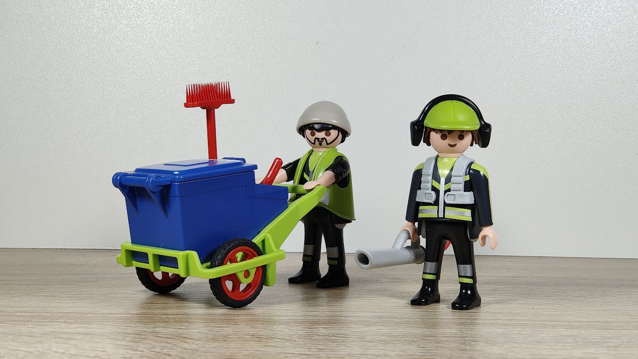 Equipo de Limpieza/Playmobil 6113