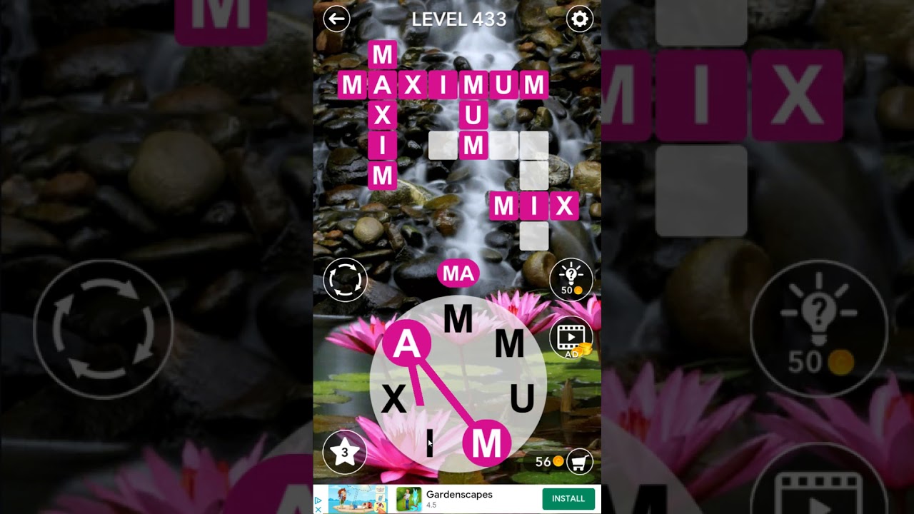 Word Crossword Search level 433
