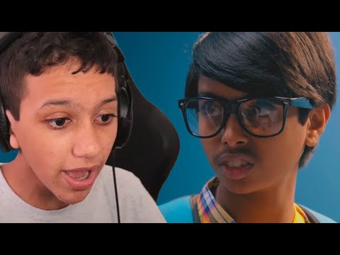 The idiot broke the nerd's glasses!