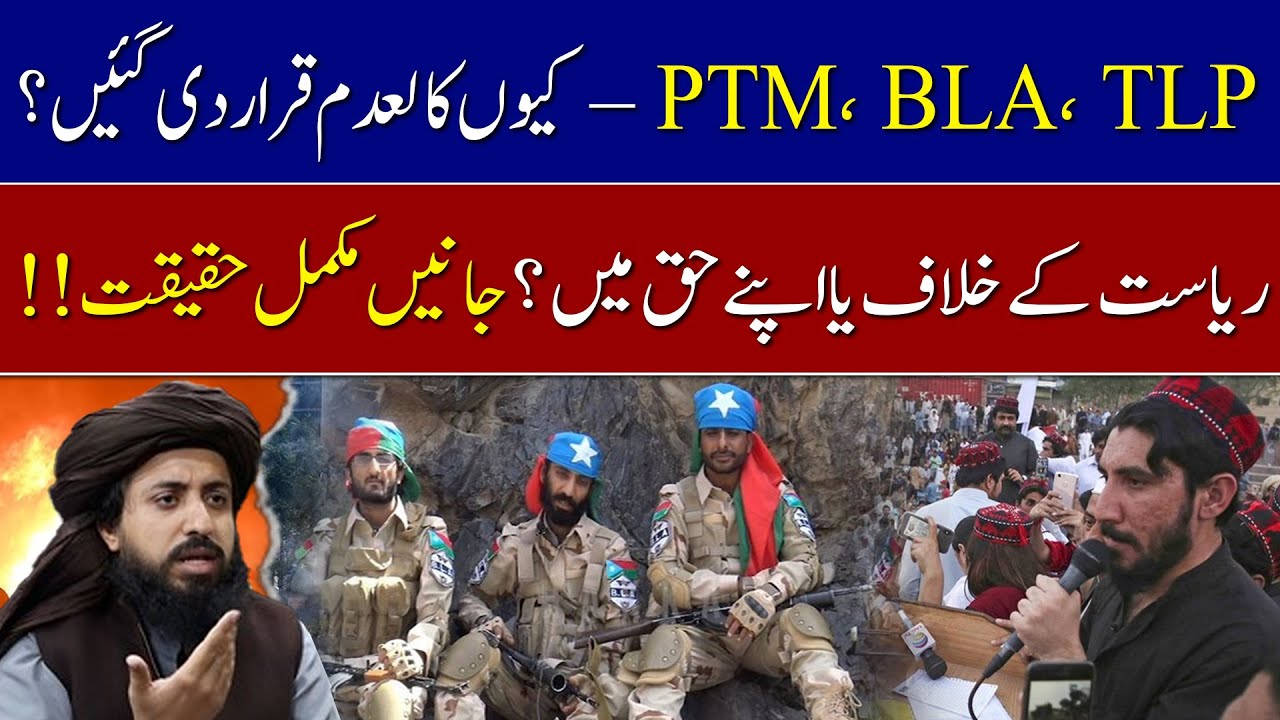 Why Did Pakistan Ban PTM, BLA & TLP? | Full Breakdown | Watch Pakistan