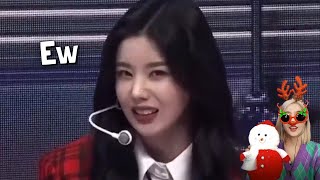 IZONE Kwon Eunbi being weird