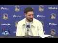 Klay Thompson Postgame Interview | Golden State Warriors lose to Washington Wizards 123-115