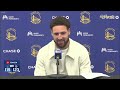 Klay Thompson Postgame Interview | Golden State Warriors lose to Washington Wizards 123-115