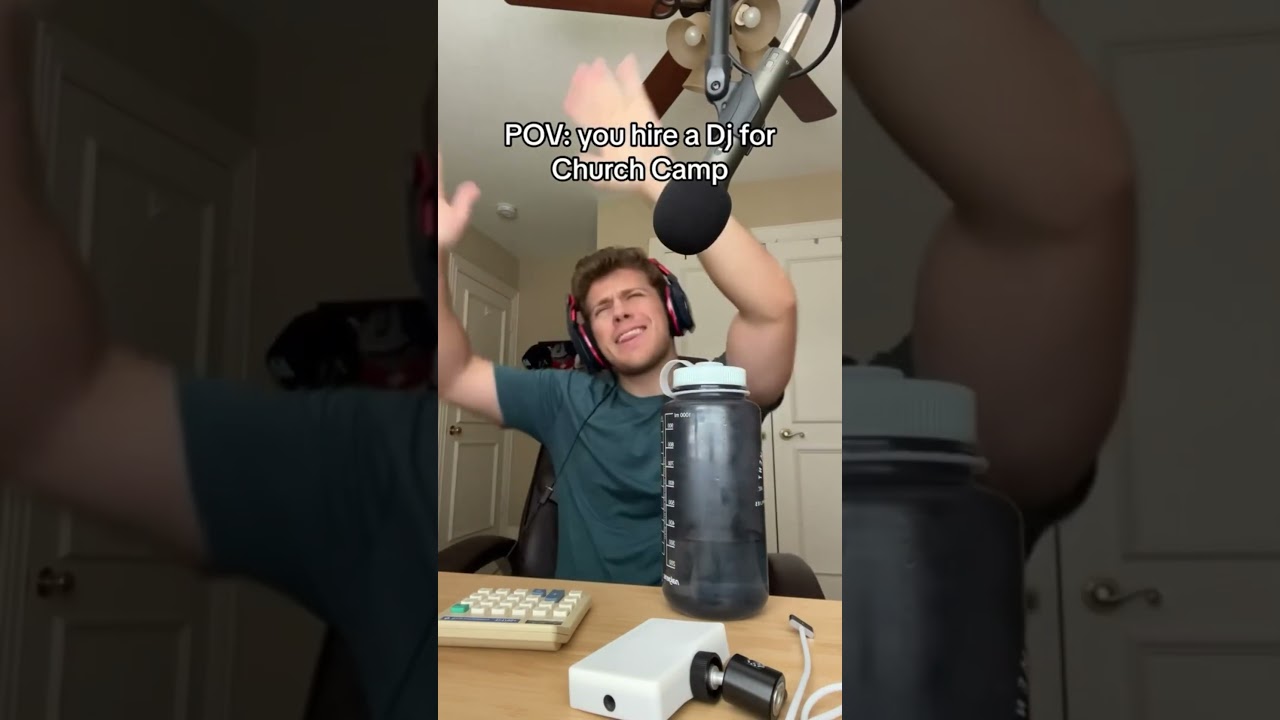 POV: you hire a DJ for church camp 