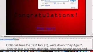 How to make an escape game in Flash CS4, CS5 (Part 4)