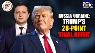 US–Ukraine Peace Plan | Zelenskyy Thanks Trump | EU Counters US Proposal | Geneva Talks | News9