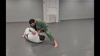 #bjj Side Control Escape to sweep to knee on belly and far side arm bar