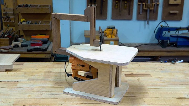 DIY Jigsaw Table - Woodworking Tools Tips and Tricks