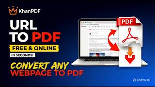 How to Convert Any Webpage URL to PDF Online (Free & Fast)