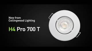 The H4 Pro 700 T Downlight From Collingwood Lighting