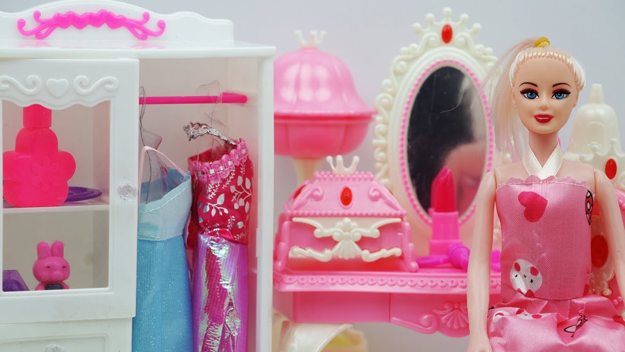 Baby Doll Dress Surprise & Toy Make up Play YouTube