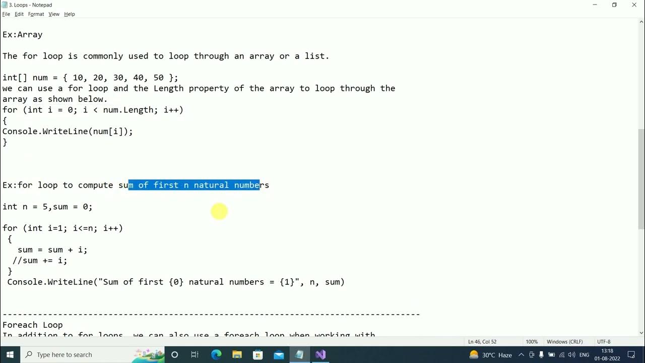 8 Switch Case and Loops in CSharp - YouTube