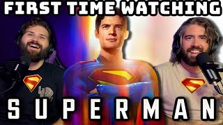 SUPERMAN (2025) FIRST TIME WATCHING MOVIE REACTION AND COMMENTARY