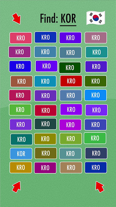 Can You Find Korea? 🇰🇷 #Shorts #Puzzle