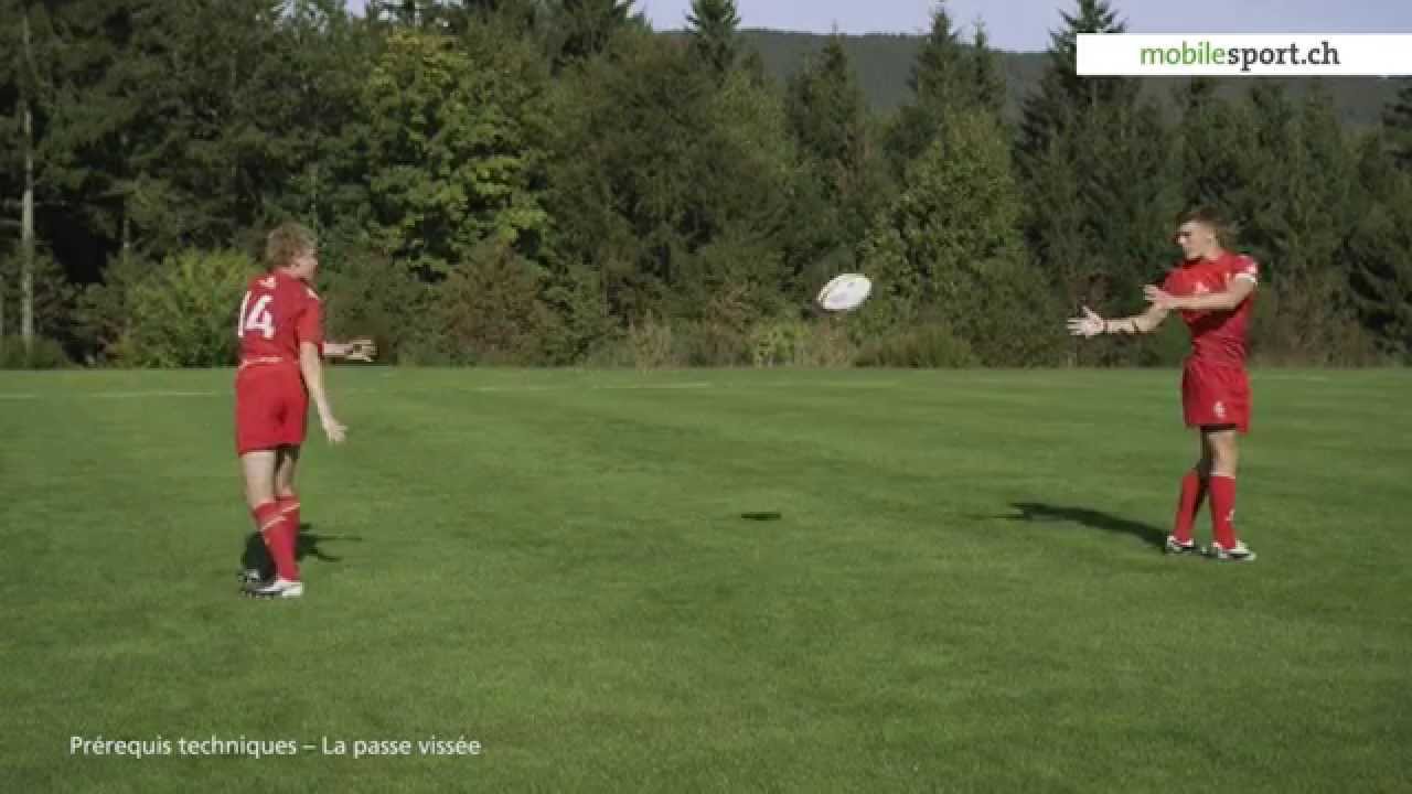 Rugby – Prérequis techniques: Passe vissée