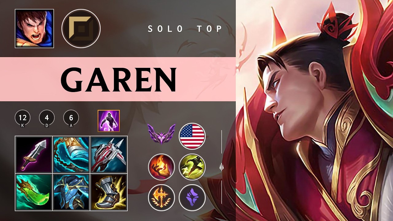 Garen Top vs Cho'Gath - NA Master Patch 26.04